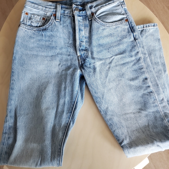 Levi's 501 skinny jeans in light wash - Picture 5 of 5